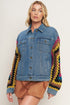 festival-weave-washed-denim-jacket Flying Tomato - Sophia's Style-6